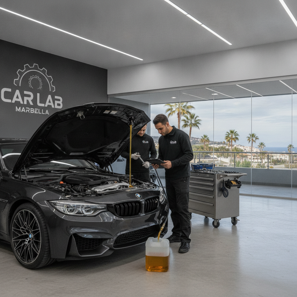 Mastering Your BMW’s Longevity: When to Change Automatic Gearbox Oil at Car Lab Marbella