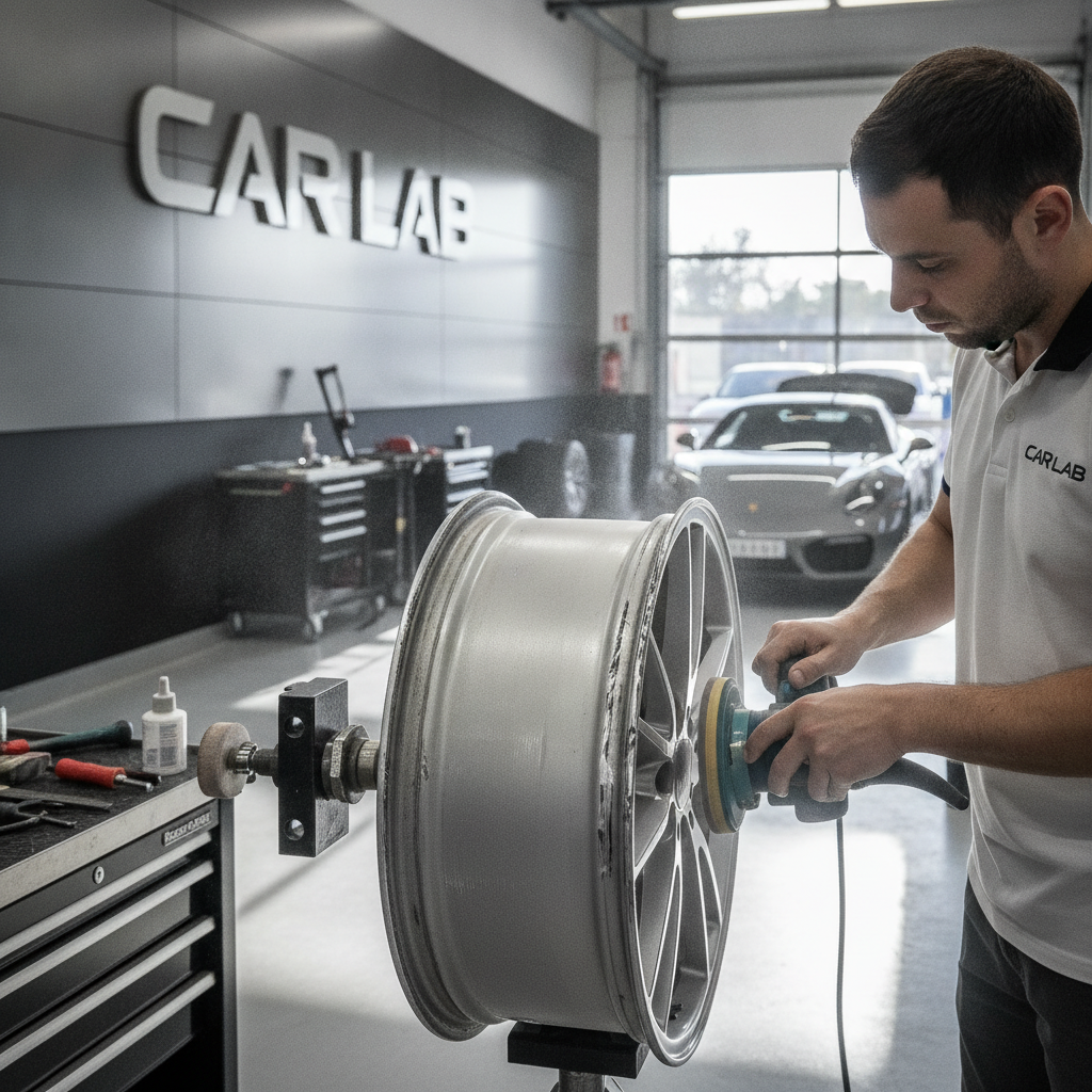 The Art of Wheel Restoration: How to Repair Scratched Aluminum Rims in Marbella