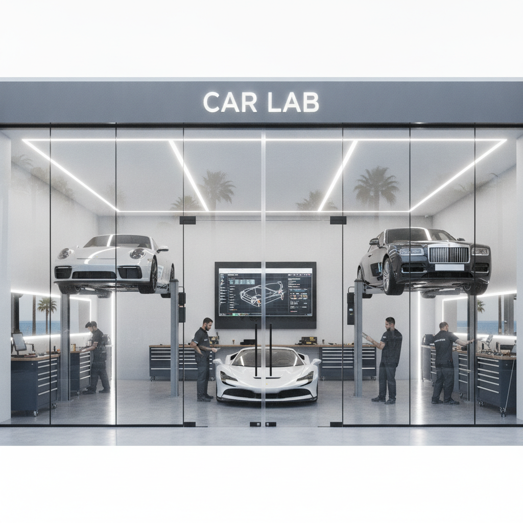 Premium Automotive Care: Why Car Lab is the Leading Transparent Mechanic Workshop in Marbella