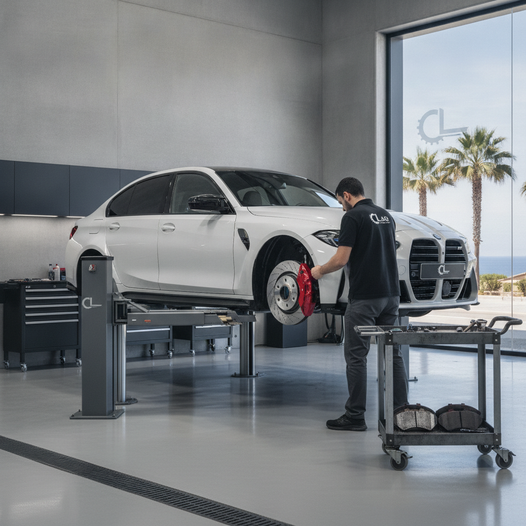 Precision Performance: Expert BMW M3 Brake Replacement in Marbella at Car Lab
