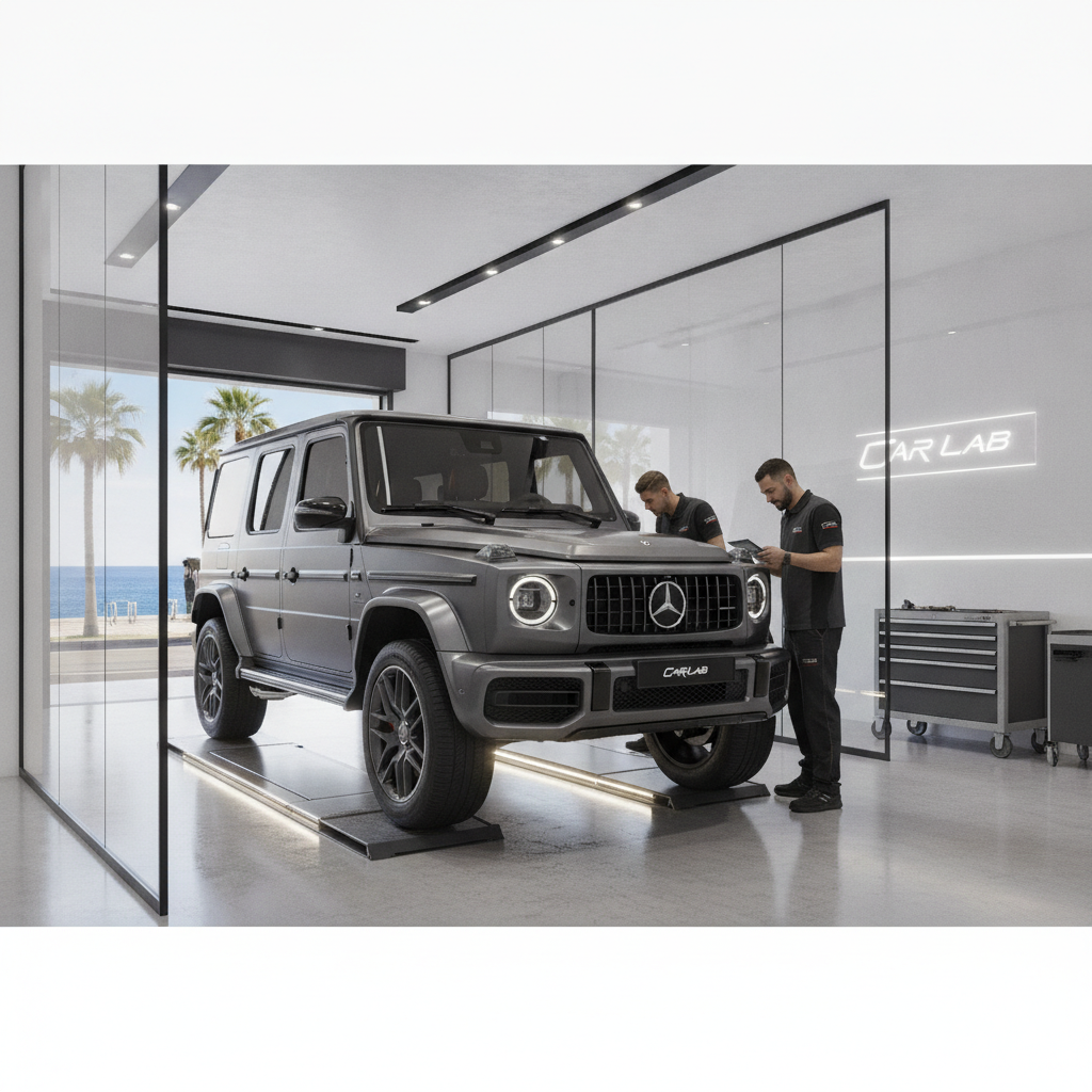Expert Official Mercedes G-Class Service in Marbella: Premium Maintenance at Car Lab