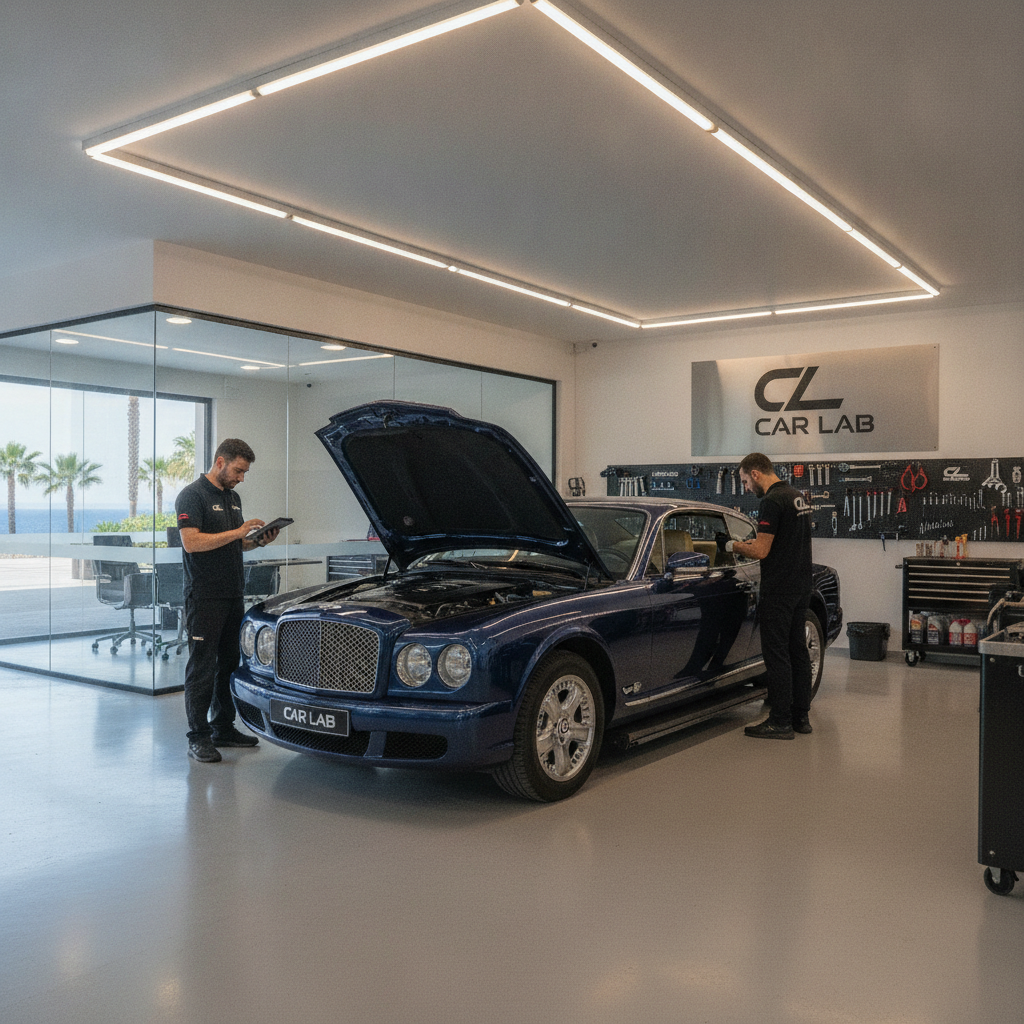 Expert Bentley Maintenance in Marbella: Preserving Luxury Performance at Car Lab