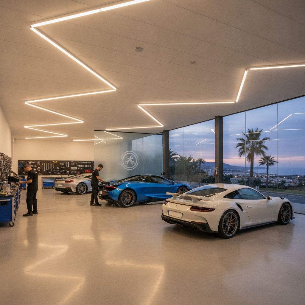 Precision Engineering and Luxury Care: The Premier High-End Car Mechanic Workshop in Marbella