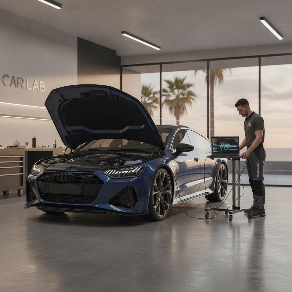 Elevate Your Driving Experience: Audi RS Reprogramming in Marbella at Car Lab