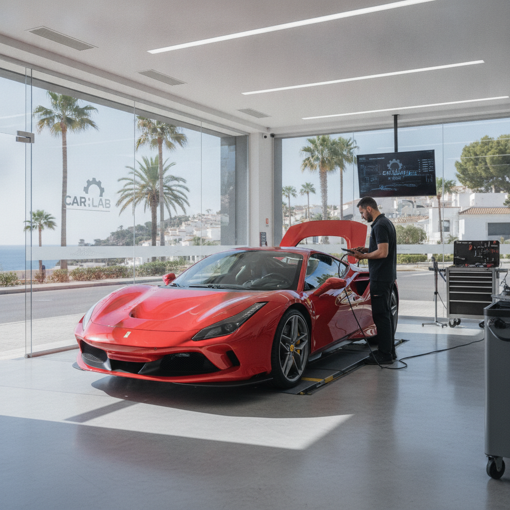 Elevate Your Driving Performance: Professional Ferrari Remapping in Marbella at Car Lab