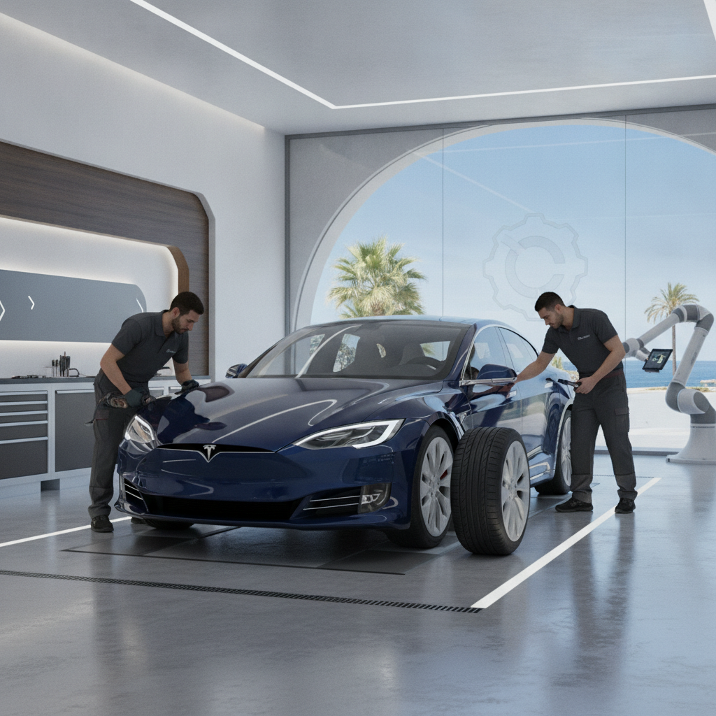 Premium Tesla Tire Change in Marbella: Elevate Your Driving Experience with Car Lab