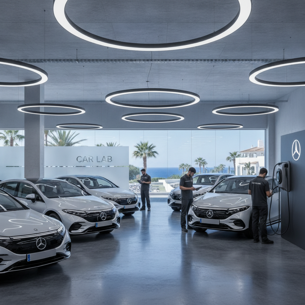 Expert Care for the Future: Your Premier Mercedes EQ Workshop in Marbella