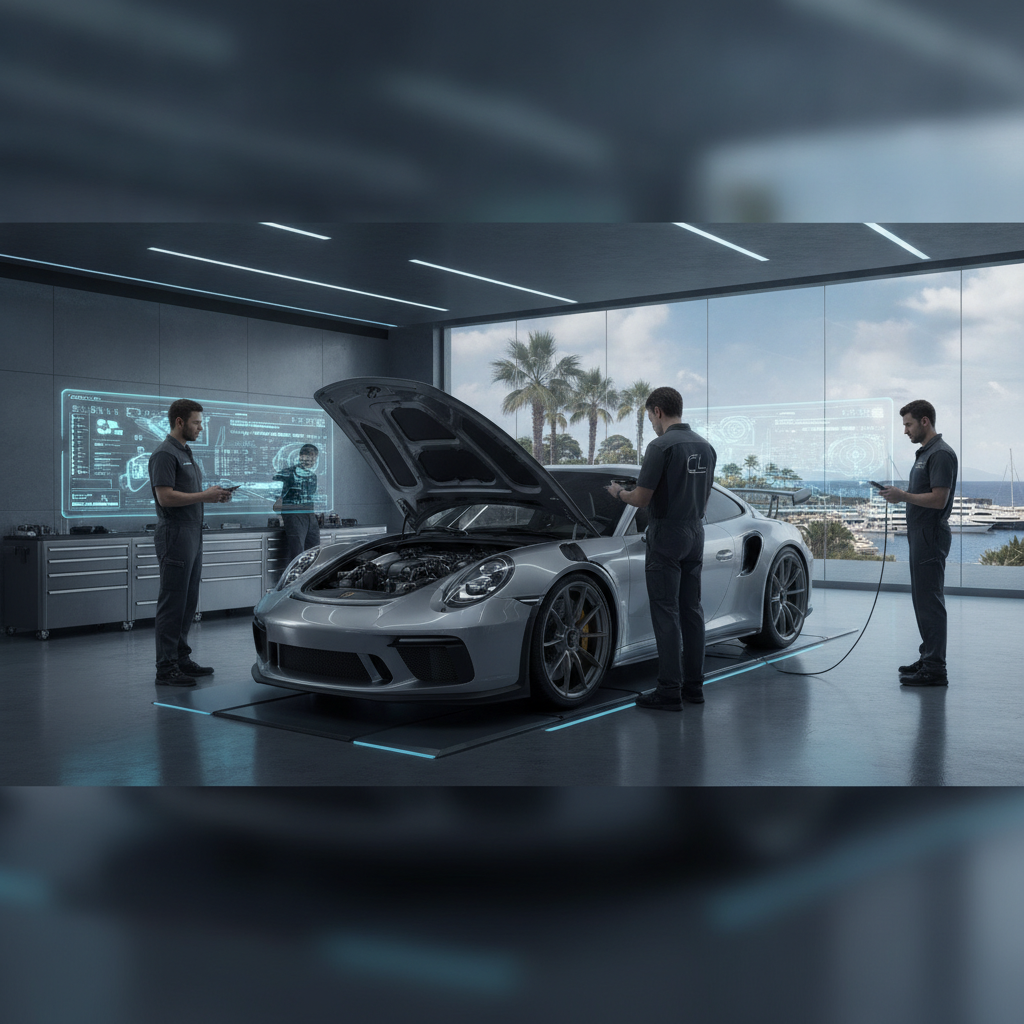 Advanced Porsche Diagnosis in Marbella: Ensuring Precision Performance at Car Lab