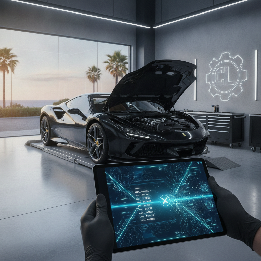 Precision Performance: High-End Car Fault Code Clearing in Marbella