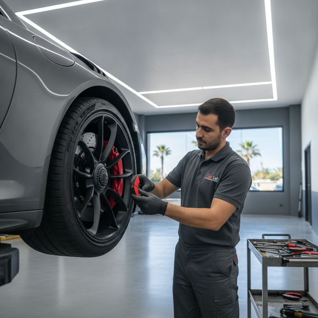 Precision Performance: Professional Porsche Brake Pad Replacement in Marbella