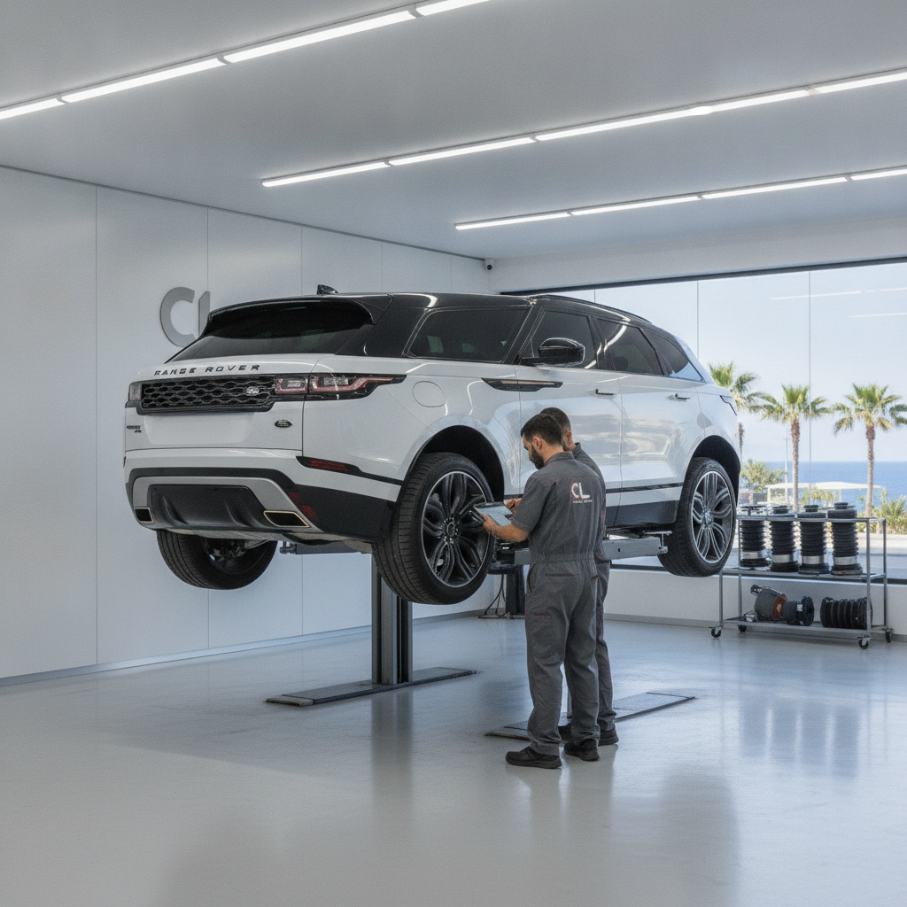 Range Rover Air Suspension Repair in Marbella: Restore Your Vehicle's Unmatched Comfort at Car Lab