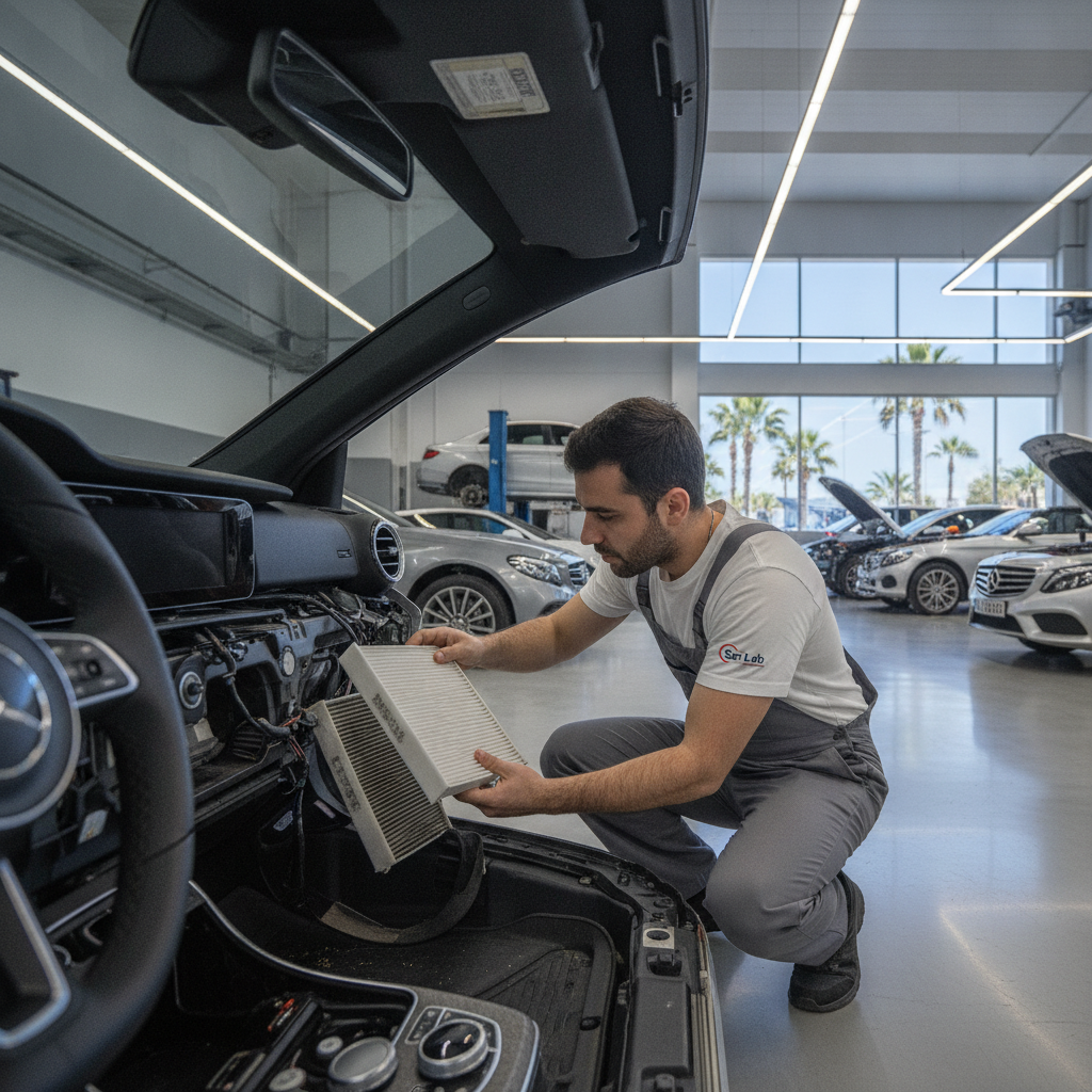 Breathe Pure Luxury: The Essential Guide to Mercedes Cabin Filter Replacement in Marbella