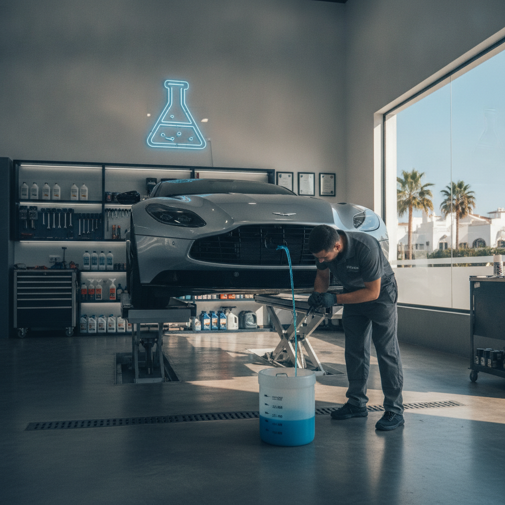 Premium Engine Care: Why a Coolant Fluid Change in Marbella is Essential for Your Luxury Vehicle