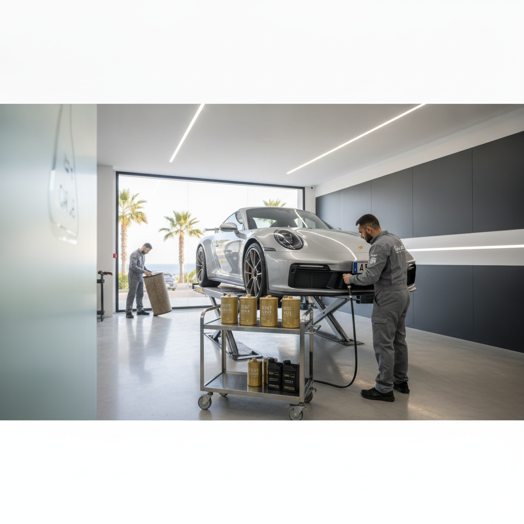 Elevating Excellence: The Definitive Guide to a High-End Oil and Filter Change in Marbella